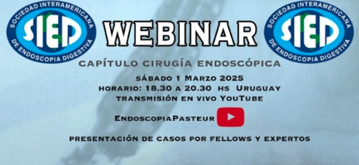 Webinar del Capítulo de Cirugía Endoscópica.